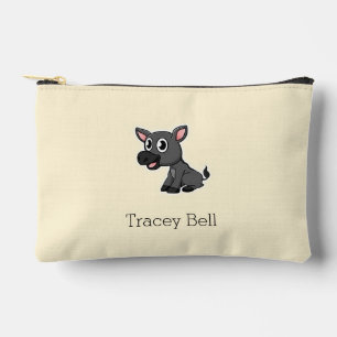 Niedliche Graucreme Zubehörtasche