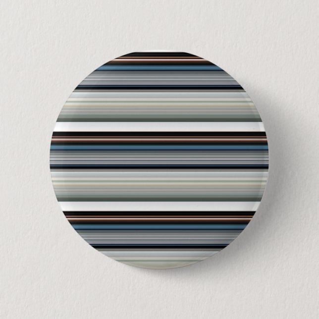 Niedliche graue Streifen Button (Vorderseite)