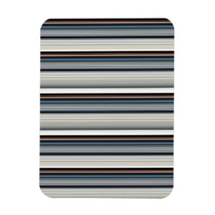 Niedliche graue Streifen Magnet