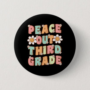 Niedliche Groovy der dritten Klasse am letzten Tag Button