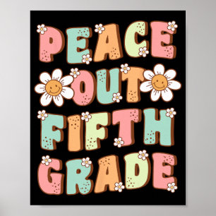 Niedliche Groovy der fünften Klasse letzter Tag de Poster