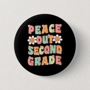 Niedliche Groovy der zweiten Klasse am letzten Tag Button