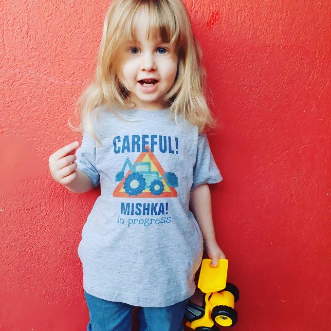 Niedliche grüne Backhofen Funny Grabgrab Boys Kleinkind T-shirt (Von Creator hochgeladen)