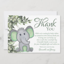 Niedliche Grünpflanzen Geschlecht neutrale Elephan