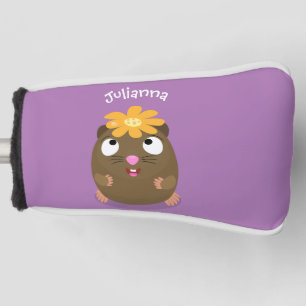 Niedliche Guinea Cartoon Golf Headcover