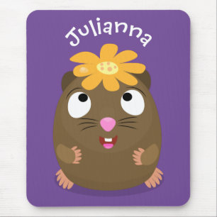 Niedliche Guinea Cartoon Mousepad