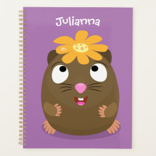 Niedliche Guinea Cartoon Planer