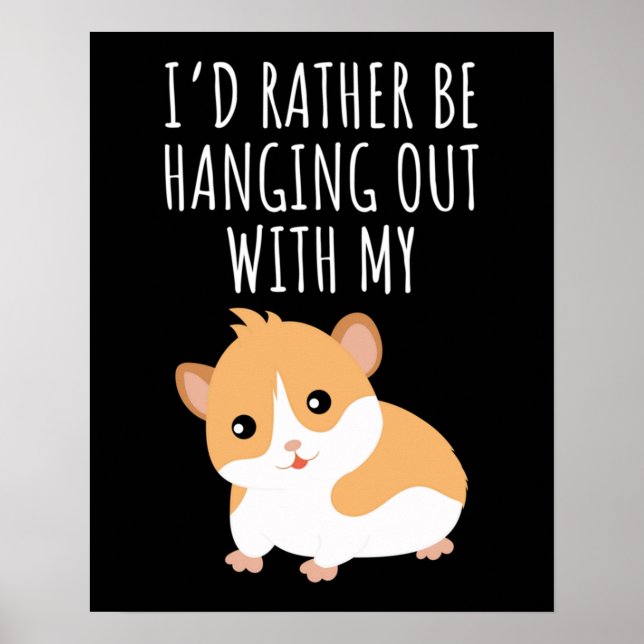 Niedliche Guinea Poster (Vorne)