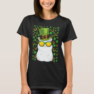 Niedliche Guinea Schwein st Patricks Tag, dass Kle T-Shirt
