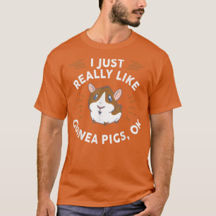 Niedliche Guinea Schweine Guinea Schweineliebhaber T-Shirt
