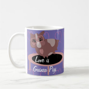 Niedliche Guinea Schweine Kaffeetasse