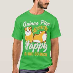 Niedliche Guinea Schweine machen mich glücklich, n T-Shirt