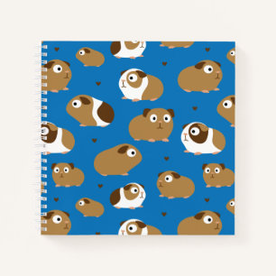 Niedliche Guinea Schweine Notebook Notizbuch