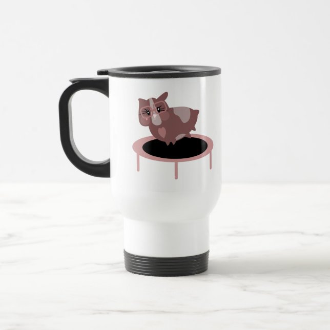 Niedliche Guinea Schweine Reisebecher (Links)