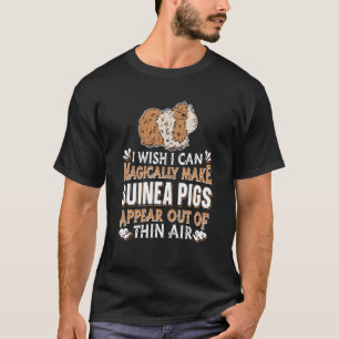 Niedliche Guinea Schweinebesitzer Magie Haustier G T-Shirt