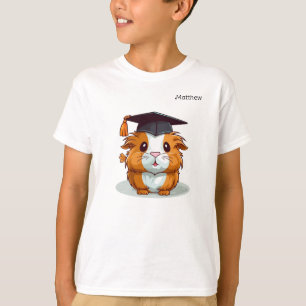 Niedliche Guinea Schweinefleisch Cartoon Personali T-Shirt