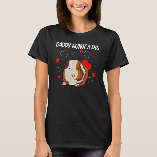 Niedliche Guinea Schweinefleisch für Männer Guinea T-Shirt (Vorderseite)