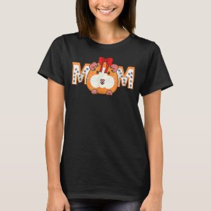 Niedliche Guinea Schweinefleisch Mama Muttertag fü T-Shirt