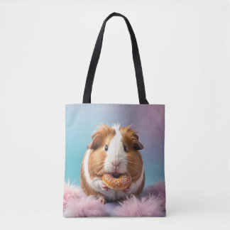 Niedliche Guinea Schweinefleisch mit Donut Pastell