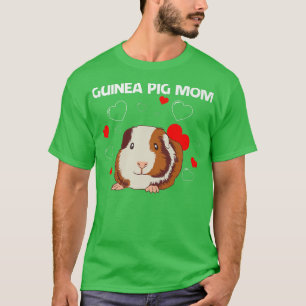 Niedliche Guinea Schweinezubereitung Mama Frauen G T-Shirt