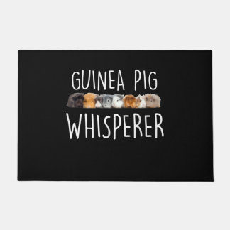 Niedliche Guinea Schweinswisperer Tiergeschenk Fußmatte