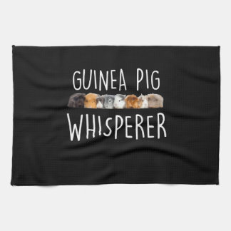 Niedliche Guinea Schweinswisperer Tiergeschenk Geschirrtuch