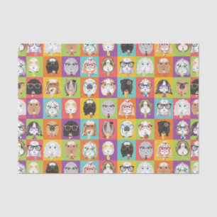 Niedliche Guinea Seidenpapier