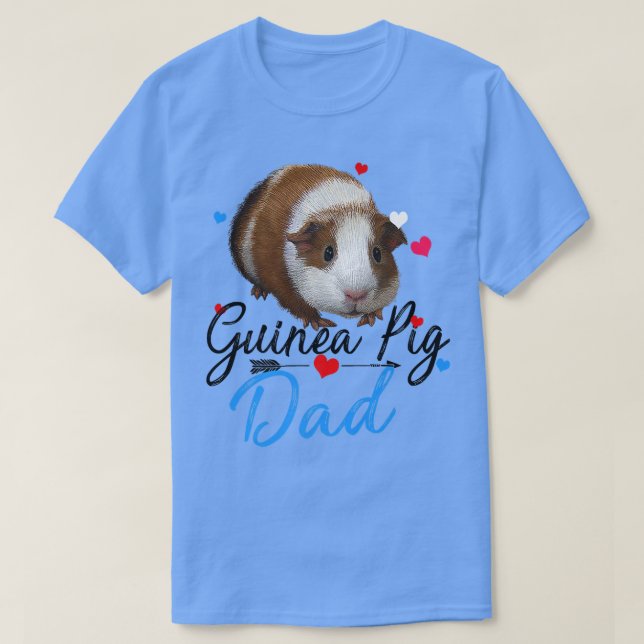 Niedliche Guinea Vater Kostüm Shirt Männer Guinea  (Design vorne)