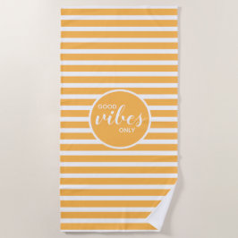 Niedliche, gute Farbtöne nur gelb gestrichen Moder Strandtuch