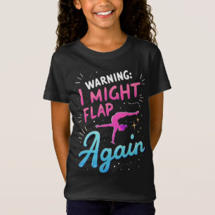 Niedliche Gymnastik Kunst für Mädchen, Kinder, Fra T-Shirt