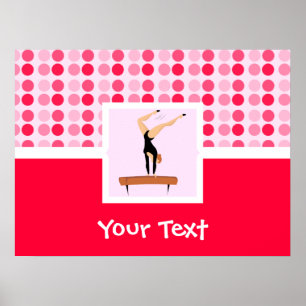 Niedliche Gymnastikwaage Poster