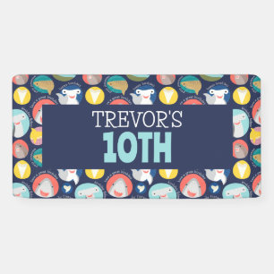 Niedliche Haiarten Banner