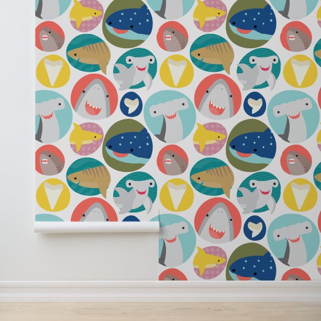 Niedliche Haiarten Tapete (Anwendung)