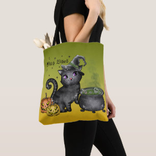 NIEDLICHE HALLOWEE SCHWARZE KÜCHE MIT CAULDRON