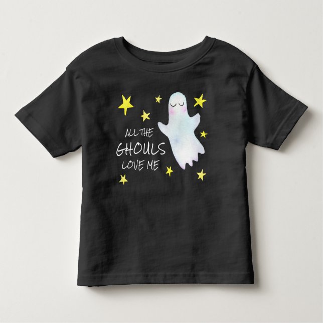 Niedliche Halloween Boys | Alle Ghouls Liebe Me Kleinkind T-shirt (Vorderseite)