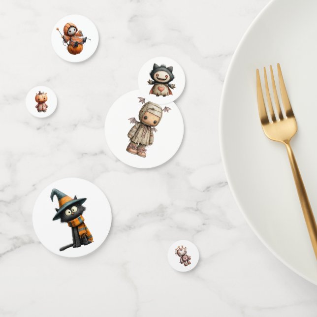 Niedliche Halloween Characters Confetti - Sweet &  Konfetti (Gruppe)