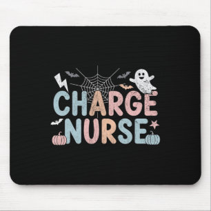 Niedliche Halloween Charge Nurse Nurse Nursing Mousepad