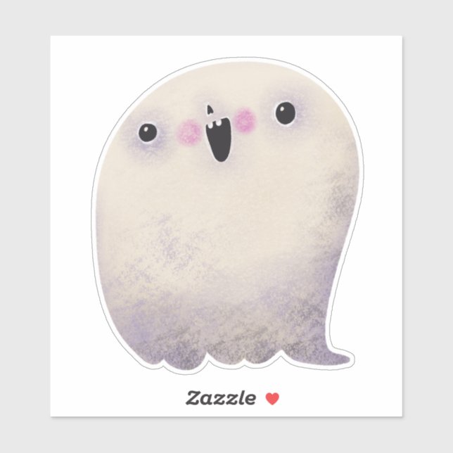 Niedliche Halloween-Dekoration Spooky Ghost Aufkleber (Blatt)