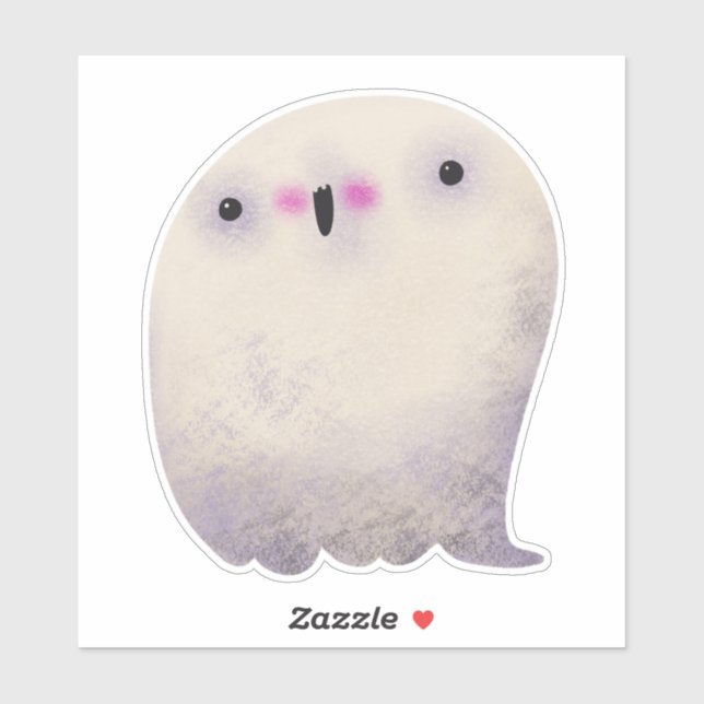 Niedliche Halloween-Dekoration Spooky Ghost Aufkleber (Blatt)
