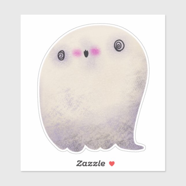 Niedliche Halloween-Dekoration Spooky Ghost Aufkleber (Blatt)
