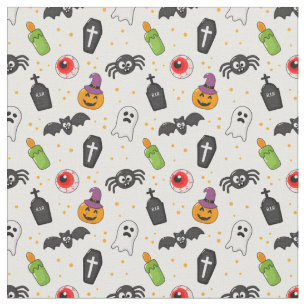 Niedliche Halloween-Fabrik Stoff