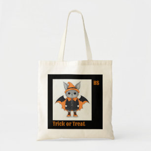 Niedliche Halloween-Fledermaus Trick oder Treat Tragetasche
