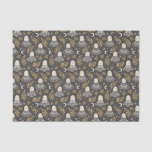 Niedliche Halloween-Geisterlace - Gold Seidenpapier