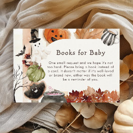 Niedliche Halloween Ghost Pumpkin Books für Baby Begleitkarte