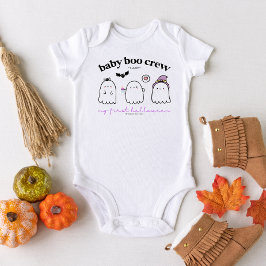 Niedliche Halloween Ghosts Erste Halloween Boom Cu Baby Strampler