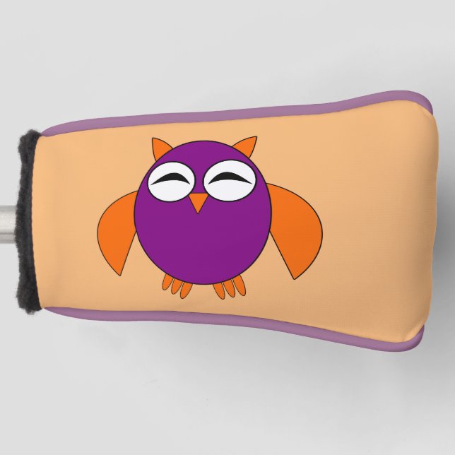 Niedliche Halloween Golf Putter Abdeckung Golf Headcover (Vorderseite)