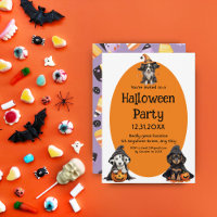 Niedliche Halloween-Hunde