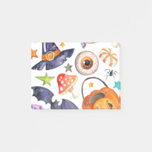 Niedliche Halloween-Illustration Post-it Klebezettel