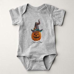 Niedliche Halloween-Kürbishexe Shirt