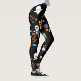Niedliche Halloween-Leggings Leggings
